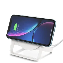 BOOST CHARGE Wireless Charging Stand, 10W, White<Belkin Discount