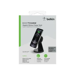 BOOST CHARGE Wireless Charger for iPhone 12, Black (WIB003TTBK)<Belkin Discount