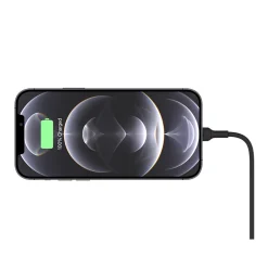 BOOST CHARGE Wireless Charger for iPhone 12, Black (WIC004btBK-NC)<Belkin Clearance
