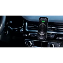 BOOST CHARGE Wireless Charger for iPhone 12, Black (WIC004btBK-NC)<Belkin Clearance