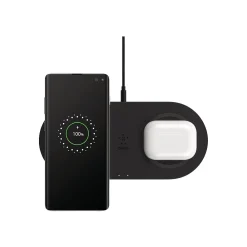BoostCharge Dual Wireless Charging Pads, Black (WIZ002TTBK)<Belkin Outlet