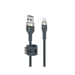 BOOST↑CHARGE PRO Flex Lightning to USB for iPhone/iPad/iPod Touch, Blue (CAA010bt2MBL)<Belkin Discount