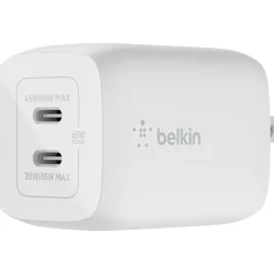 BoostCharge Pro USB Type-C Wall Charger, White (WCH013dqWH)<Belkin Sale
