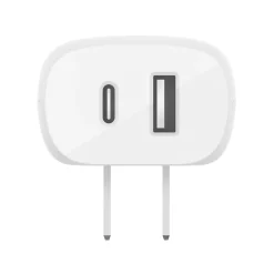 BoostCharge USB Universal Wall Charger, White (WCB007dqWH)<Belkin Discount