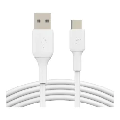 BoostCharge USB-C to USB-A Charging Cable, 3.3 ft., White, 2/Pack (CAB001bt1MWH2PK)<Belkin Discount