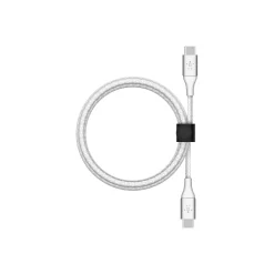 BoostCharge USB-C to USB-C Charging Cable, 6.6 ft., White (CAB004BT2MWH)<Belkin Best