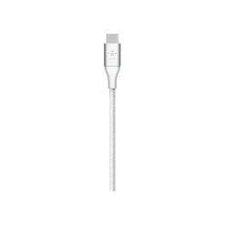 BoostCharge USB-C to USB-C Charging Cable, 6.6 ft., White (CAB004BT2MWH)<Belkin Best