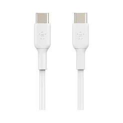 BoostCharge USB-C to USB-C Charging Cable, 3.3 ft., White, 2/Pack (CAB003bt1MWH2PK)<Belkin Clearance