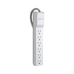 Belkin 6-Outlet Surge Protector, 2.5' Cord (BE106000-2.5)