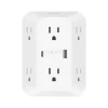 Belkin 6-Outlet USB-A and USB-C Ports Outlet Adapter, White (SRA008P6TT)