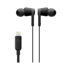 ROCKSTAR Stereo Headphones, Black (G3H0001btBLK)<Belkin Sale