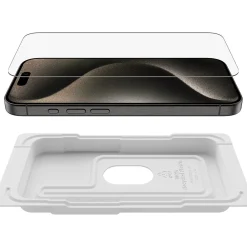 Belkin ScreenForce TemperedGlass Screen Protector for iPhone 15 Pro (OVA137zz)