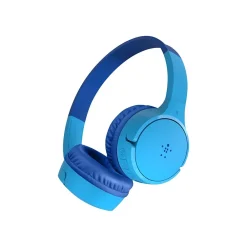 Belkin SoundForm Wireless On-Ear Headphones, Bluetooth, Blue (AUD001BTBL)