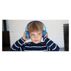 Belkin SoundForm Wireless On-Ear Headphones, Bluetooth, Blue (AUD001BTBL)