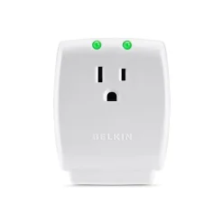 Belkin SurgeMaster 1 Outlet Surge Suppressor, 885 Joules, White (F9H100-CW)