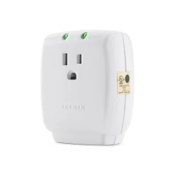 Belkin SurgeMaster 1 Outlet Surge Suppressor, 885 Joules, White (F9H100-CW)