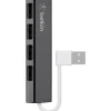 Belkin Ultra-Slim 4-Port USB 2.0 Hub, Black/White (F4U042BT)