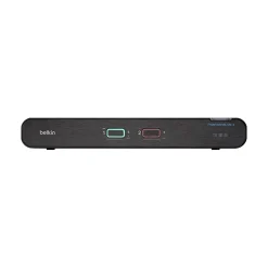 Outlet Belkin Universal 2nd Gen F1DN102KVM-UN-4 USB DisplayPort HDMI 2-Port Secure KVM Switch