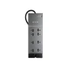 Belkin with Telephone Protection 8 Outlets Home/Office Surge Protector, 6 ft. Cord, (BKNBE10820006)