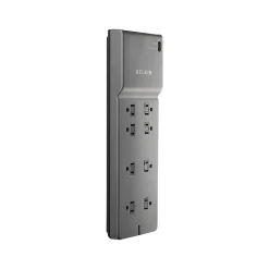 Belkin with Telephone Protection 8 Outlets Home/Office Surge Protector, 6 ft. Cord, (BKNBE10820006)
