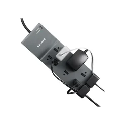Belkin with Telephone Protection 8 Outlets Home/Office Surge Protector, 6 ft. Cord, (BKNBE10820006)