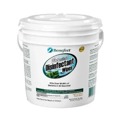 Botanical Disinfecting Wipes, Light Lemon/Thyme Scent, 250 Wipes/Container (20376)<Benefect Hot