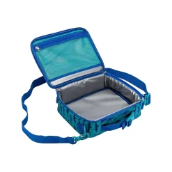 bentgo Kids Prints Sharks Lunch Bag, Blue (BGPTBAG-SHK)