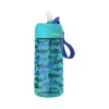 bentgo Kids Shark Plastic Water Bottle, 15 oz. (BGKDCP1-SHK)