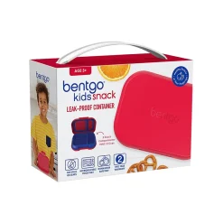 Lunch Totes & Water Bottles|bentgo Kids Snack Container, Red/Royal, 12 oz. (BGKDSNK-R)