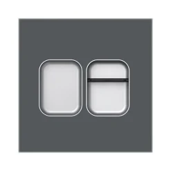 bentgo MicroSteel Lunch Box, Carbon Black, 41 oz. (BGSTLCH-CB)