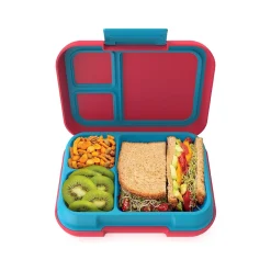 bentgo Pop Lunch Box, Flame Red/Turquoise (BGOPOP-FL)