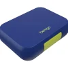 bentgo Pop Lunch Box, Navy Blue/Chartreuse (BGOPOP-NB)
