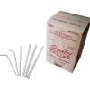 Berkley Square Polypropylene Straws 7.75", White, 400/Box (1245100)