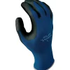 Best Manufacturing Company Black & Blue Strongest Grip 1 Pair Ventulus Gloves, L