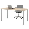 Office Desks*bestar Rectangular Activity Table, 60" x 30", Northen Maple (65865-38)