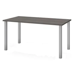 Office Desks*bestar Universel 60" Table Desk, Bark Grey (65865-47)