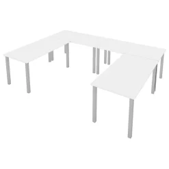 Office Desks*bestar Universel 60" Table Desk, White (65901-000017)
