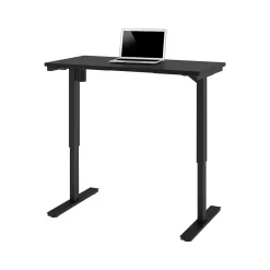Standing Desks*bestar Universel 48"W Electric Height Adjustable Desk, Black (65857-18)