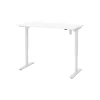 Standing Desks*bestar Universel 60"W Electric Height Adjustable Desk, White (65838-17)