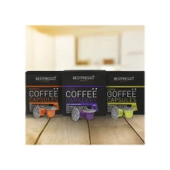 Bestpresso Variety Pack Coffee Capsules, 120/Carton (BST06104)