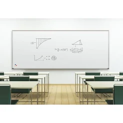 Dry Erase*Best-Rite El Grande Porcelain Steel Dry Erase Whiteboard 5' x 10' Deluxe Aluminum Trim (202AL-25)