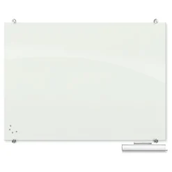 Dry Erase*Best-Rite Visionary Glass Dry-Erase Whiteboard, 4' x 3' (83844)