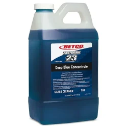 Deep Blue Concentrate Glass and Surface Cleaner, Ammoniated, Fresh Scent, 67.6 oz., 4/Carton (BET1814700)<Betco Outlet
