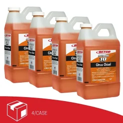 Fastdraw 10 Citrus Chisel Cleaner/Degreaser, Citrus Scent, 67.6 oz., 4/Carton (BET1674700)<Betco Outlet