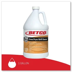 Oven/Fryer/Grill Cleaner, Characteristic Scent, 1 Gal. Bottle, 4/Carton (BET10010400)<Betco New