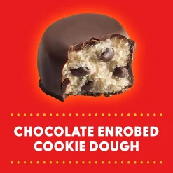 Better Bites DoBite Chocolate Covered Chocolate Chip Dough, 4.4 Oz, 6/Box (356-00001)