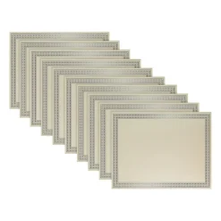 Awards & Certificates*Better Office Certificates, 11" x 8.5", Ivory/Silver, 100/Pack (64493-100PK)