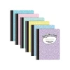 Composition Notebooks|Better Office Composition Notebooks, 7.5" x 9.75", Wide Ruled, 80 Sheets, 6/Pack (25266-6PK)