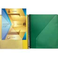 Pocket Folders|Better Office 24-Pocket Poly Project Folder, Multicolor (36900)