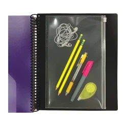 Pocket Folders|Better Office 24-Pocket Poly Project Folder, Multicolor (36900)